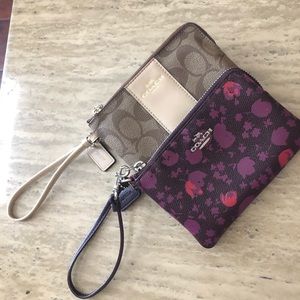 Coach Wristlets